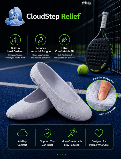 CloudStep Relief™ – Court Performance Insoles